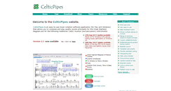Desktop Screenshot of celticpipes.net